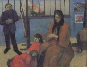 Paul Gauguin The Sudio of Schuffenecker or The Schuffenecker Family (mk07) Norge oil painting reproduction